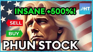 PHUN Stock News Today Phunware 500 IN 1 WEEK 🤯 What Happened [upl. by Marcile]