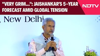 Jaishankar News  quotVery Grimquot EAMs 5Year Forecast Amid Global Military Economic Tension [upl. by Bidle444]