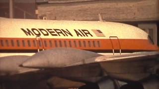 with Modern Air Convair 99030A to Rhodos  Standard 8mm footage [upl. by Victory]