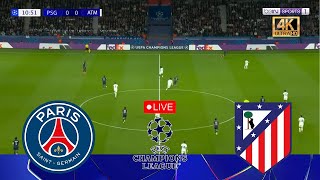 🔴LIVE  PARIS SAINT GERMAIN PSG vs ATLETICO MADRID Champions League 2425 Full Match [upl. by Jean-Claude715]