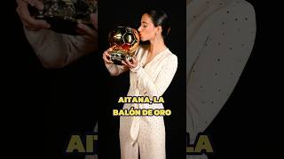 AITANA LA BALÓN DE ORO Shorts [upl. by Eirot908]