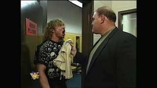 Brian Pillman Ordered to Wrestle in Dress until he Wins a Match feat Sgt Slaughter 1997 WWF [upl. by Fradin332]