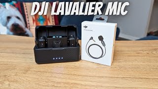 New DJI Lavalier Mic Audio Test With The DJI Wireless Mic Version 1 [upl. by Akenihs]