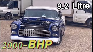 Chevrolet Belair Sports Coupe 565ci  92 litre Full Review chevy belair sports coupe [upl. by Llenroc]