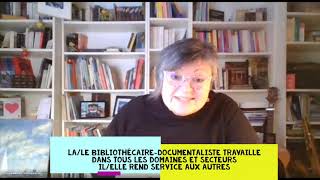 Présentation du métier Bibliothecaire Documentaliste [upl. by Siuqcram760]