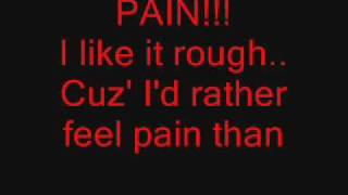 Three Days Grace  Pain With Lyrics [upl. by Aljan443]