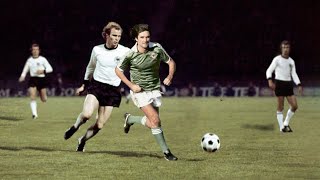 George Best vs West Germany  RARE FOOTAGE  27041977 [upl. by Aliahs]