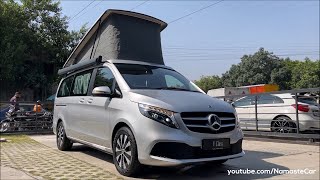 MercedesBenz VClass Marco Polo Horizon 2021 ₹13 crore  Reallife review [upl. by Anoek]