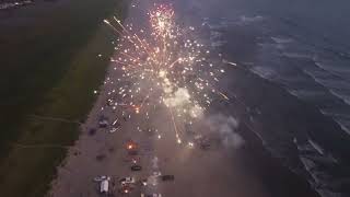 Drone footage Seaside Oregon 4th of July [upl. by Docilla]