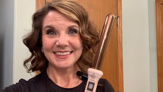 LANGE HAIR Ondulé Titanium Curling Wand  125 Inch  for FrizzFree Lasting Curls [upl. by Brandais651]