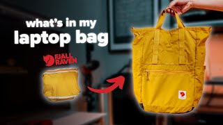 A Foldable Laptop Bag from Fjällräven What’s Inside It [upl. by Iznek]