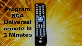 How to program your tv with rca universal remote [upl. by Eissolf]