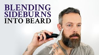 How to blend sideburns into your beard [upl. by Marja]