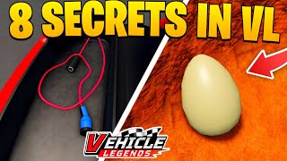 8 Secrets And Easter Eggs In Vehicle Legends Youve Probably Missed [upl. by Enylrac833]