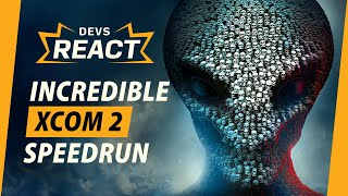 Xcom 2 Developers React to Incredible Speedrun [upl. by Aisitel]