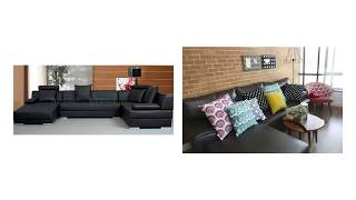 Fabulous Throw Pillows for Black Leather Couch This Era [upl. by Ogdan57]