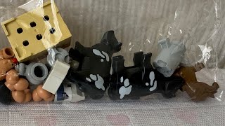 Woolworths Bricks LEGO Supermarket Farm Animals Cows Hens Dog Eggs Milk ASMR unboxing collectible [upl. by Enilamme]