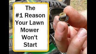 How to fix a lawn mower that wont start  Ten Minute DIY Repair [upl. by Bernarr]