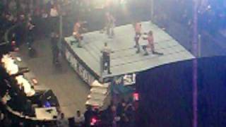 Ending of Vladimir Kozlov vs Triple H vs Edge at Survivor Series 08 [upl. by Islehc396]