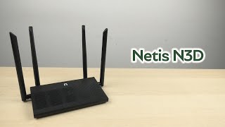 Розпаковка Netis N3D [upl. by Westney]