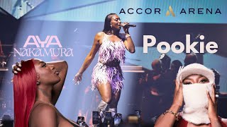 Aya Nakamura  Pookie live Paris Accor Arena 2023 [upl. by Prisca818]