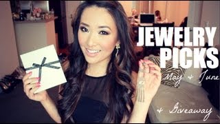 Collective Jewelry Picks May amp June HAUL amp Review GIVEAWAY CLOSED [upl. by Loni]