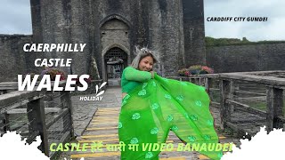 SHORT VLOG CAERPHILLY CASTLE Wales GHUMDHAi holiday finish 🙃 [upl. by Rosabel]