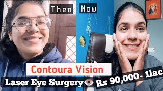 Laser Eye Surgery 👁️ Contoura Vision  Meena Pandey Vlogs 17 [upl. by Feola]