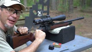 Straightpull bolt action on a 1022 receiver custom rifle [upl. by Hadwin]