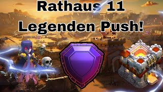 Rathaus 11 Legende Rathaus 11 Legenden Push Folge 1 Clash of Clans Deutsch [upl. by Oribel]