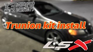 trunnion install on LS motor [upl. by Blank691]