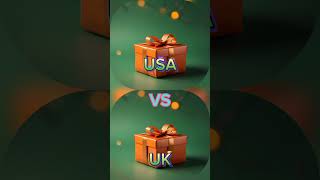 UK vs USA😦😱 chooseyourgift gift giftbox viralvideo viralshorts trendingshorts [upl. by Yelyah356]