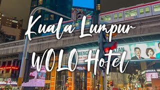 Where to stay in Kuala Lumpur WOLO Hotel  Bukit Bintang MRT WOLO Hotel Room Tour  KL [upl. by Uyerta42]