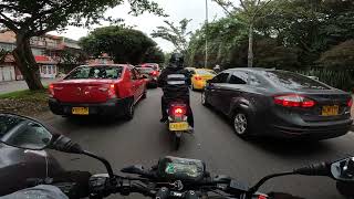 CALLES DE BOGOTÁ COLOMBIA VISTO DESDE UNA MOTOCICLETA NOVIEMBRE 22 2024VIDEOPARTE 03 [upl. by Midas528]