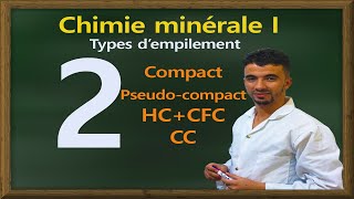 2  Chimie minérale I Cristallographie   Types dempilement [upl. by Jeminah]