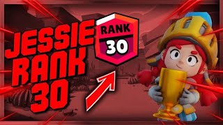 Jessie Rank 30 ez no zona ❤️‍🔥 Brawl Stars [upl. by Enelaehs114]