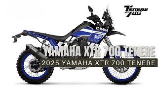 2025 YAMAHA XTR 700 TENERE READY TO LAUNCH [upl. by Nomal810]