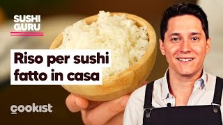 Come fare il riso sushi in modo semplice con Chef Michele Ghedini [upl. by Orelu]