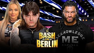 Dominik Mysterio wLiv Morgan vs Roman Reigns Full Match WWE Bash In Berlin 2024 Highlights [upl. by Nisaj]