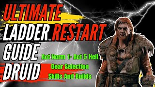 Diablo 2 Resurrected Ladder Reset Ultimate Druid Guide [upl. by Barrus822]