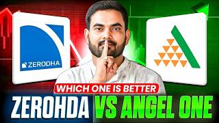 Zerodha VS Angel One Comparison 2024  zerodha vs angel one brokerage charges  Angel one vs zerodha [upl. by Barnaby]