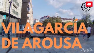 VILAGARCIA DE AROUSA  GALICIA ESPAÑA  WALKING TOUR 4K [upl. by Aicemat]