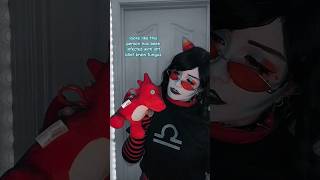 get better soon 🙄 terezi terezipyrope homestuck homestuckcosplay cosplay terezicosplay [upl. by Idelson]