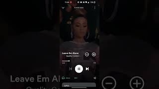 Leave Em Alone  Layton Greene Sped Up lyrics [upl. by Ackler]