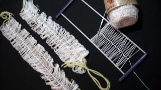 Πλεξιμο με Φουρκετα Hairpin Lace Crochet Tutorial [upl. by Nrubliw]