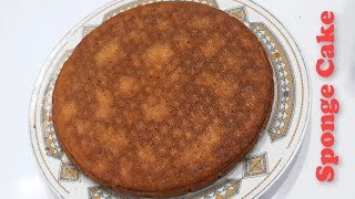 Eggless Vanilla Sponge Cake Recipe without Oven [upl. by Dix]