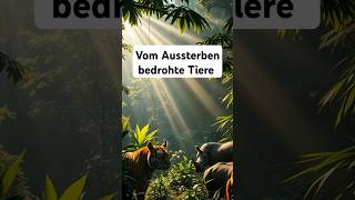 Tiere die vom Aussterben bedroht sind tiger aussterben nashorn elefant leopard tierwelt [upl. by Naujat]