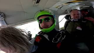 Dorrell Dearinger  Tandem Skydive at Skydive Indianapolis [upl. by Nielsen]