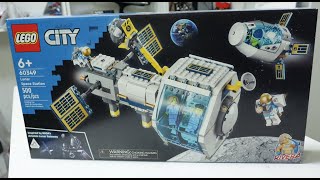 Stop Motion LEGO NASA Artemis Lunar Space Station Set 60349 [upl. by Kired401]