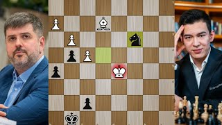 Peter Svidler vs Abdusattorov Abdusattorov Juara Tepe Sigeman Chess 2024 [upl. by Pasadis]